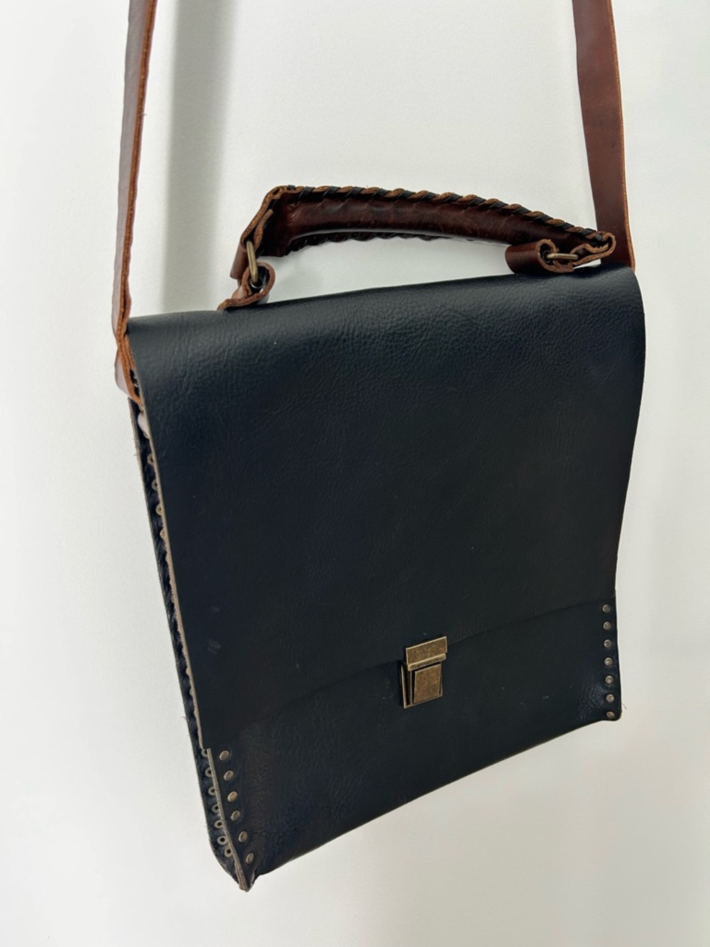 ReBeL designs Unisex Crossbody Messenger Bag Handmade in Brooklyn NY - Picture 2 of 16